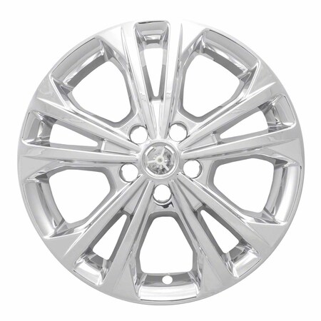 Coast2Coast 17", 5 Double Spoke, Chrome Plated, Plastic, Set Of 4, Not Compatible With Steel Wheels IWCIMP414X